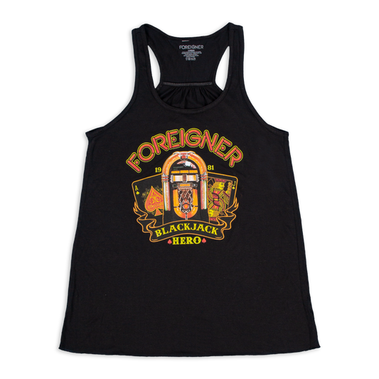 Black Jack Hero Ladies Tank