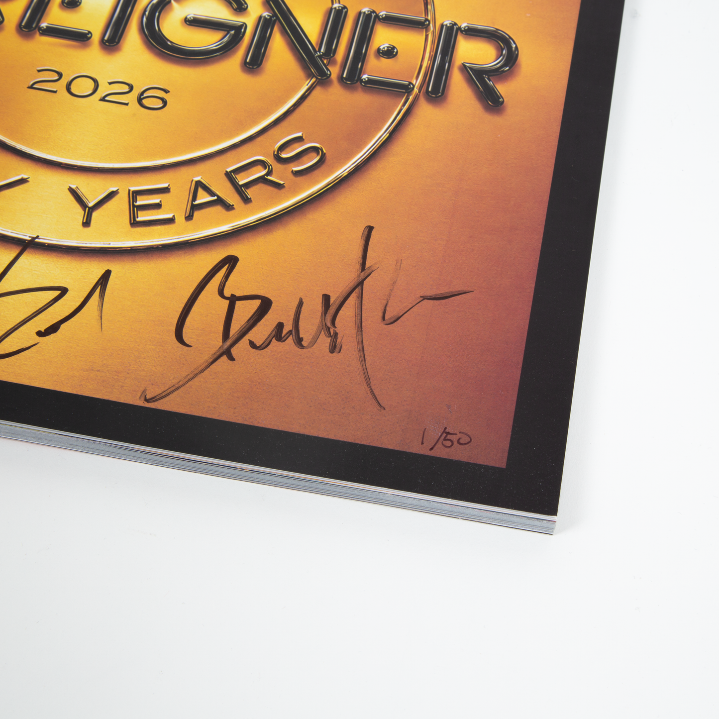 50th Anniversary Tour Book - Signed & Numbered!