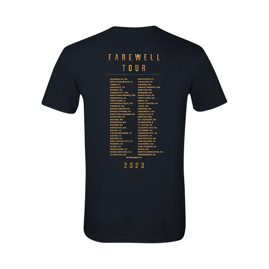 2023 Gold Farewell Tour Tee