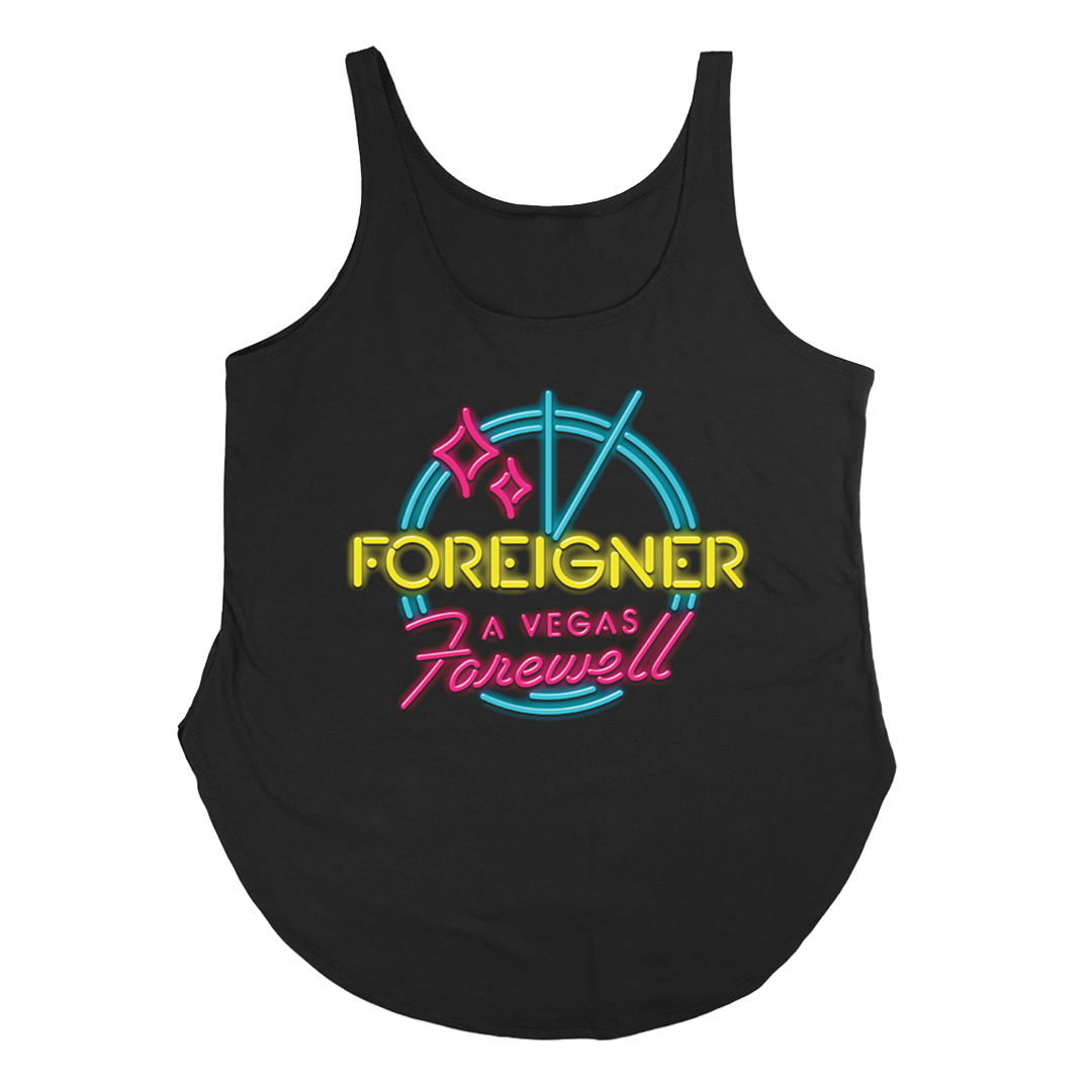 Ladies Neon Sign Tank Top