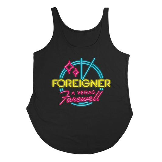 Ladies Neon Sign Tank Top
