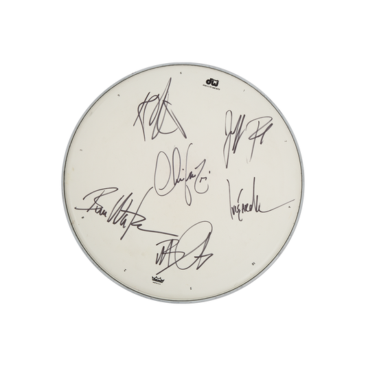 SIGNED Drumhead (Current + ORIGINAL MEMBERS)