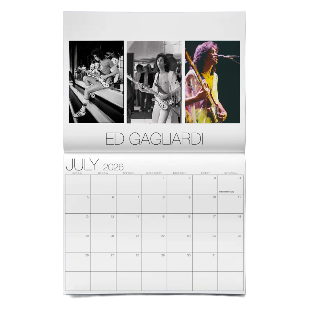Foreigner 2026-2027 Calendar