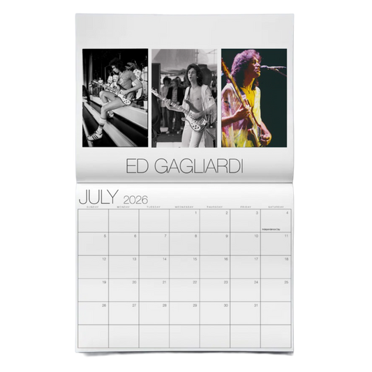 Foreigner 2026-2027 Calendar