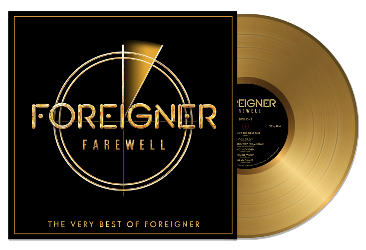 Farewell - The Very Best of Foreigner (SIGNED Gold Vinyl)