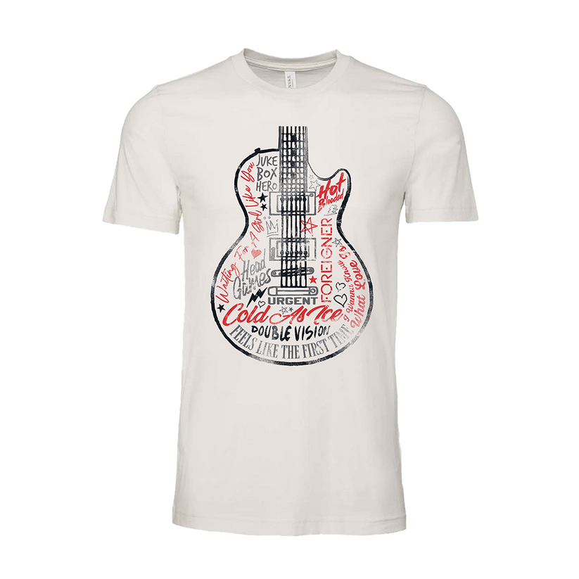 Guitar Tee – Foreigner