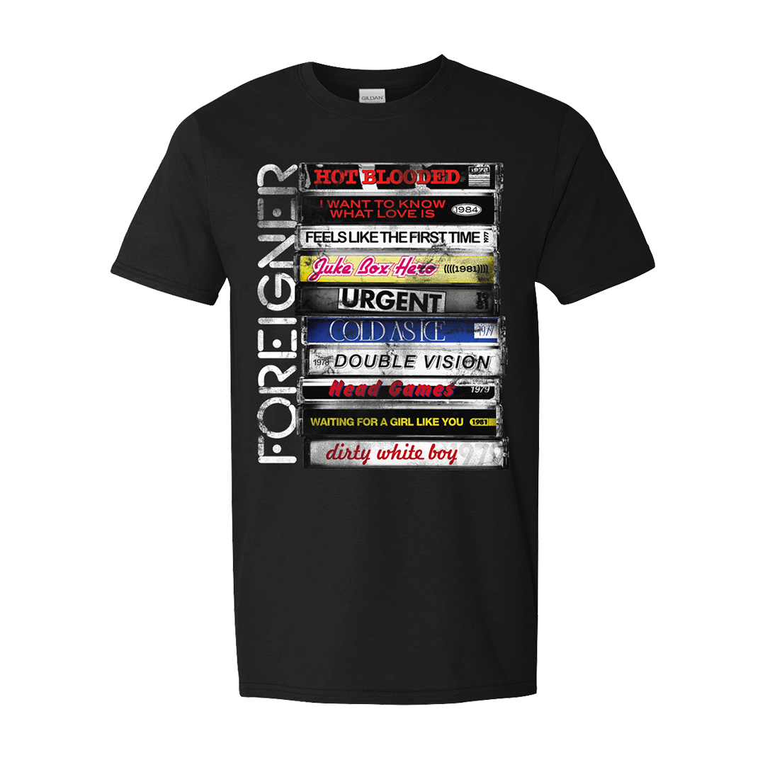 Hits Tee - Black – Foreigner