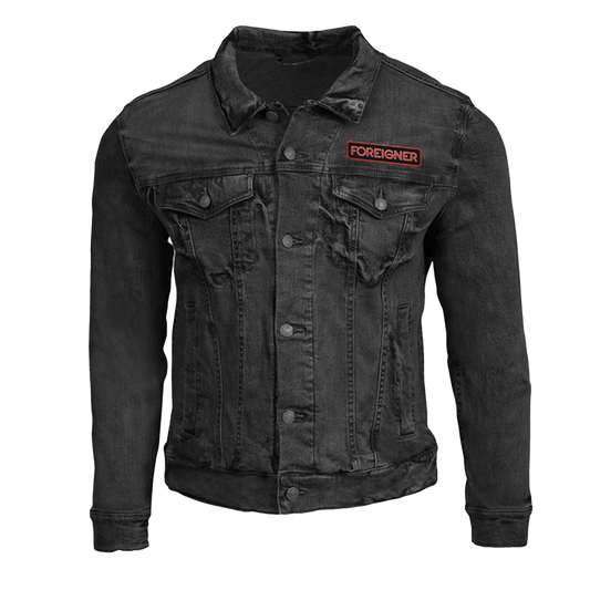 Eagle Embroidered Denim Jacket