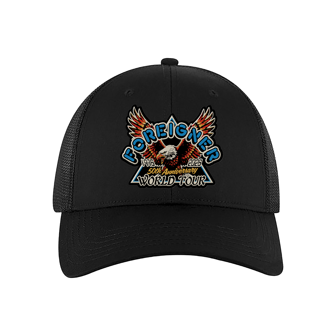 50th Anniversary Eagle Patch Hat