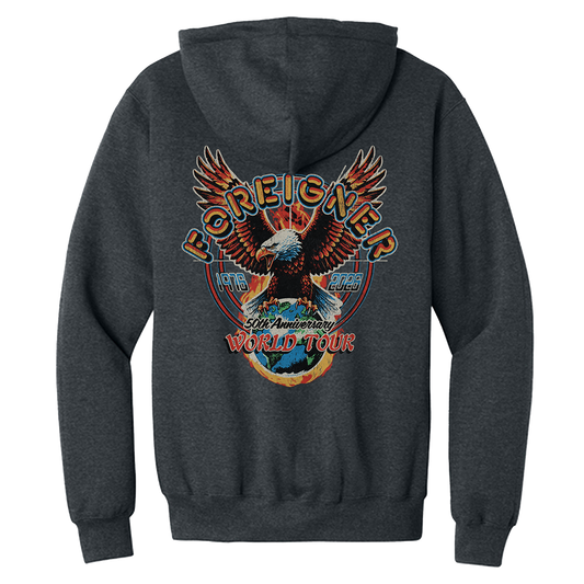 50th Anniversary Eagle Zip Hoodie