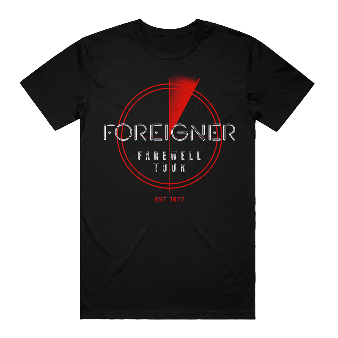 2024 Red Farewell Tour Tee Foreigner