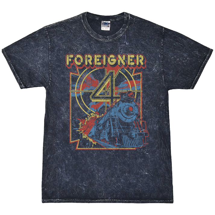 J Train Merch Mineral Wash Train Tee – Foreigner