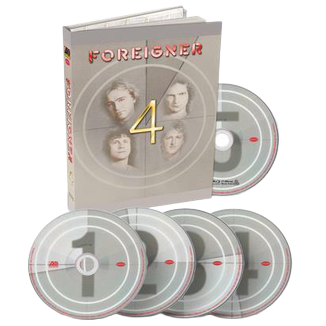 4 Deluxe CD + Blu-Ray Set – Foreigner