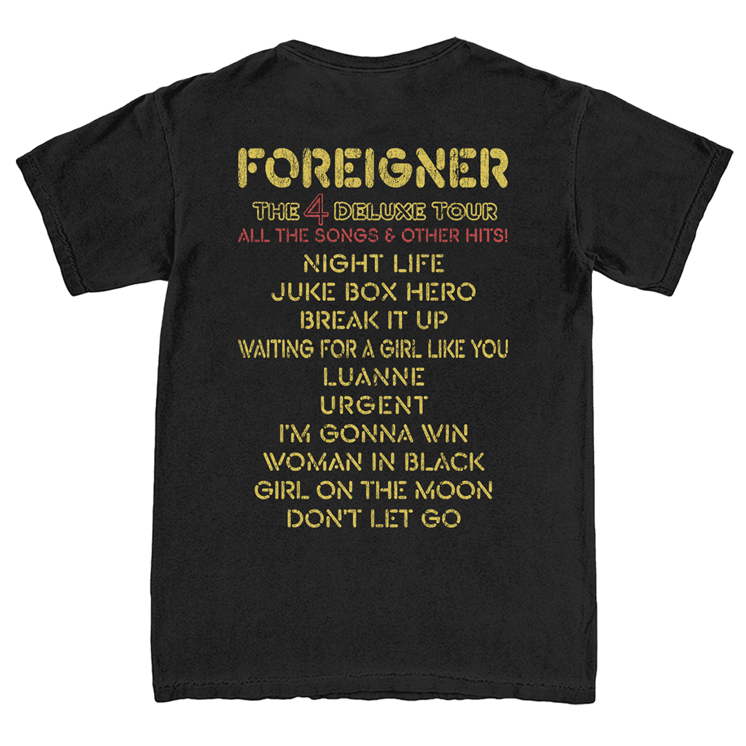 4 Deluxe Tour Tee