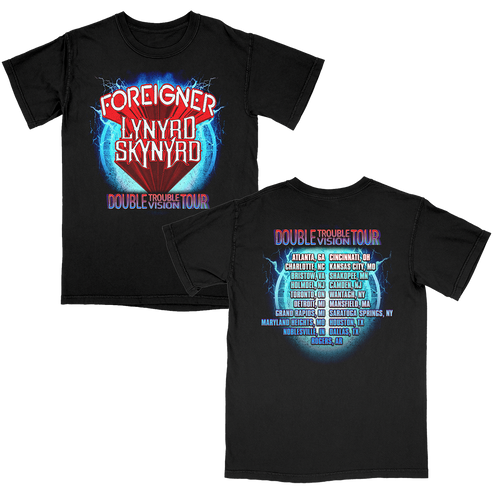 Foreigner x Lynyrd Skynyrd Event Tee