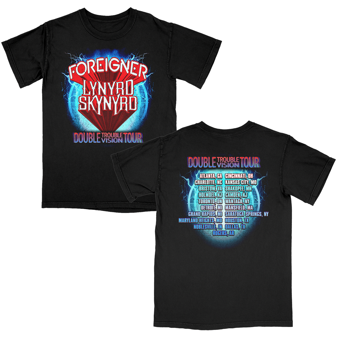 Foreigner x Lynyrd Skynyrd Event Tee