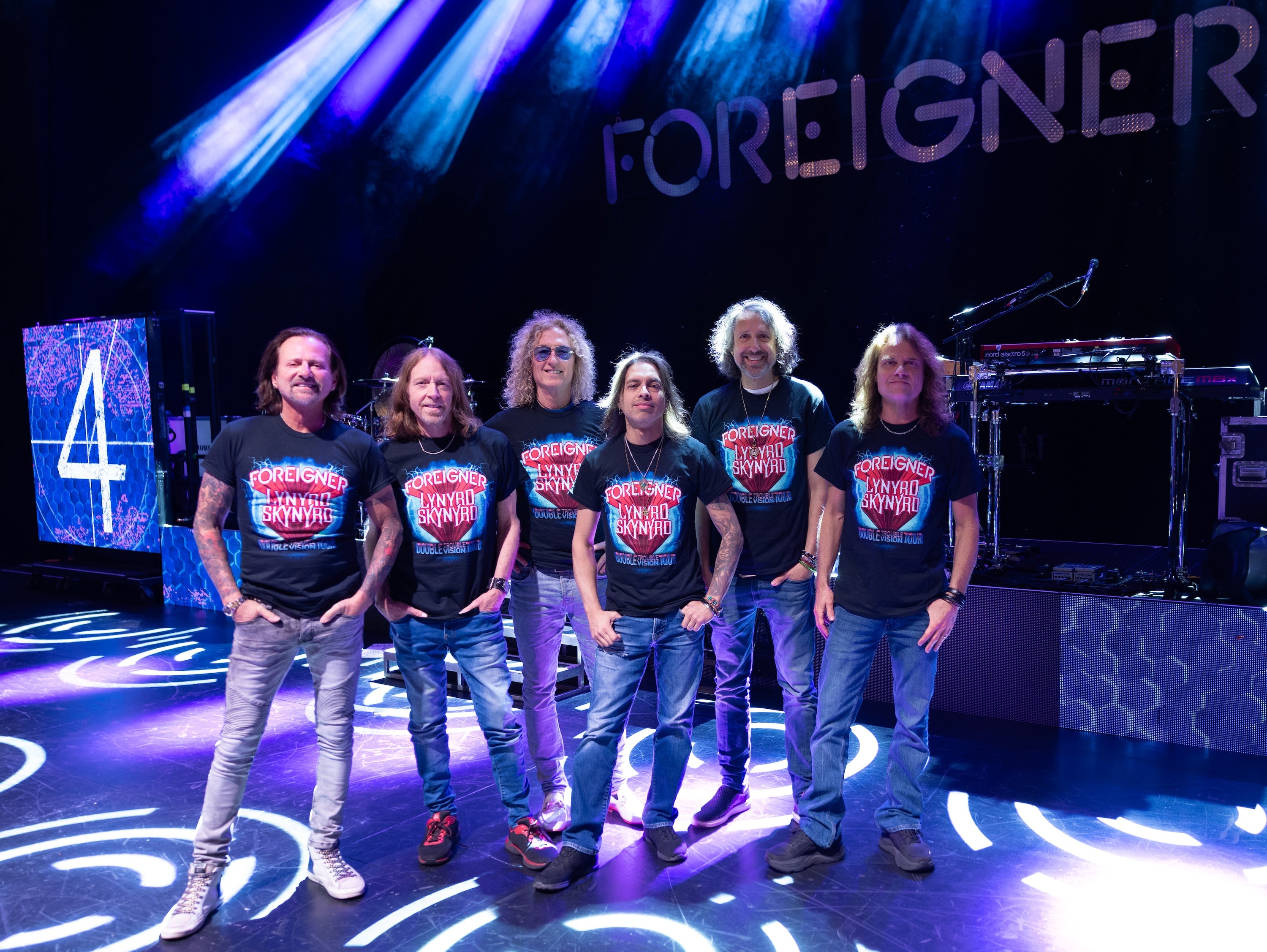 Foreigner x Lynyrd Skynyrd Event Tee